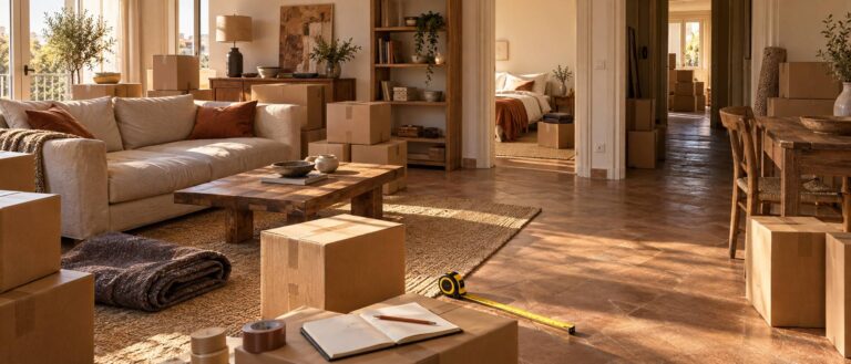 Calculer le volume d&rsquo;un logement à vider, pièce par pièce