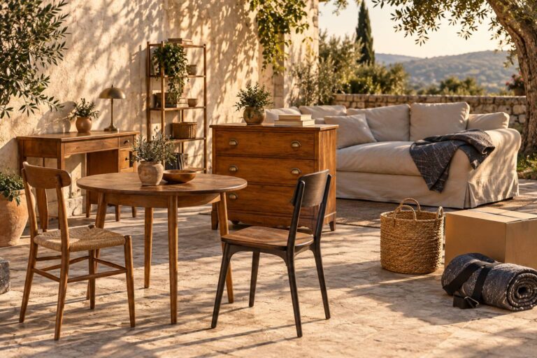 Vendre un meuble en ligne depuis le Var : ce qui part vite